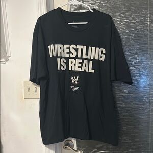 WWE "Wrestling Is Real" Cactus Jack Travis Scott Tshirt